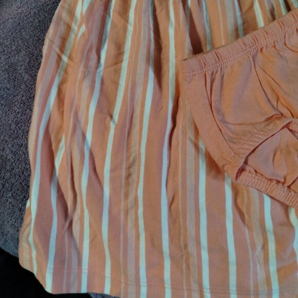 Nwt 18 Months Girls peach-pink white Dress with bloomers - Picture 8 of 8